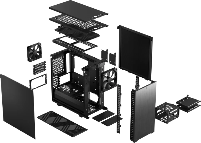 FRACTAL DESIGN Define 7 Mini Black Solid