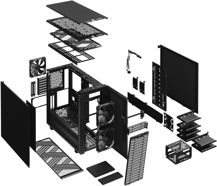 FRACTAL DESIGN Define 7 Black Solid