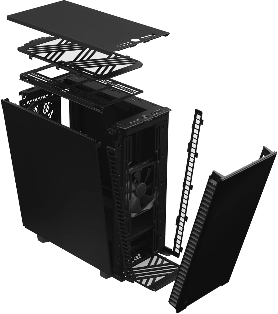 FRACTAL DESIGN Define 7 Compact Black Solid