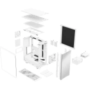 FRACTAL DESIGN Define 7 Compact White TG Clear Tint