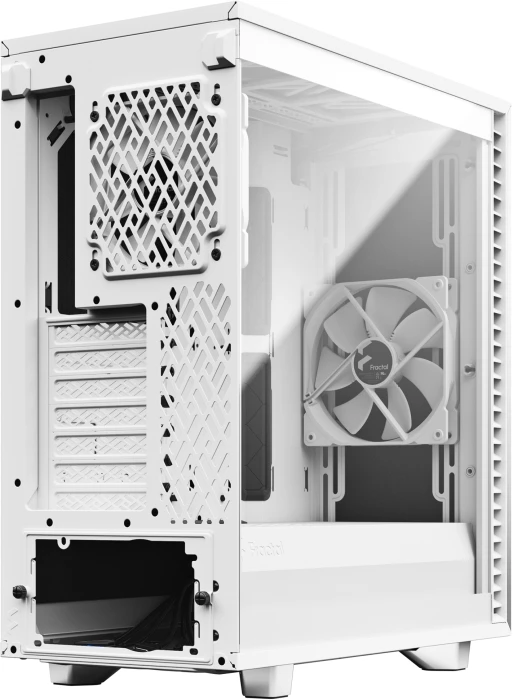 FRACTAL DESIGN Define 7 Compact White TG Clear Tint