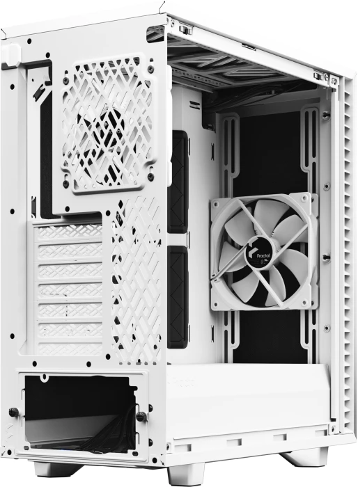 FRACTAL DESIGN Define 7 Compact White TG Clear Tint