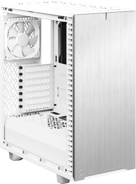 FRACTAL DESIGN Define 7 Compact White TG Clear Tint