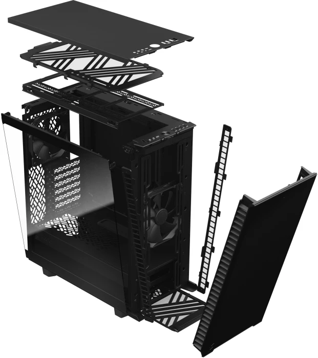 FRACTAL DESIGN Define 7 Compact Black TG Light