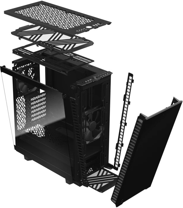 FRACTAL DESIGN Define 7 Compact Black TG Light