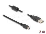 Delock USB 2.0 mini USB > USB-A - 3.0m