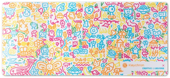 Desk Mat Keychron - Graffity Party