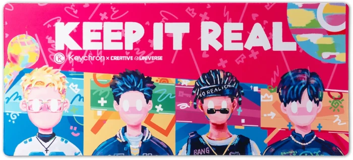 Desk Mat Keychron - Rapper Keep it Real