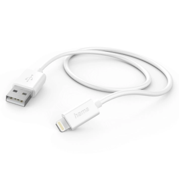 Кабел USB Charging/Sync Lightning Apple iPhone, 1,0м бял
