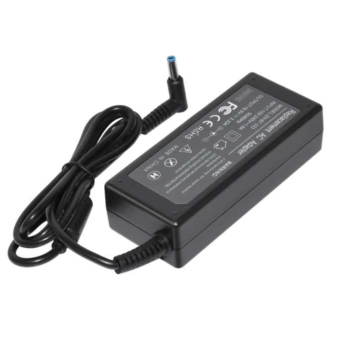 Makki зарядно за лаптоп заместител Laptop Adapter HP 19.5V 3.33A 65W 4.5x3.0mm blue - MAKKI-NA-H-09