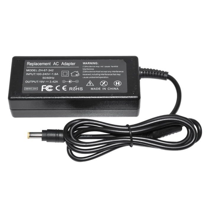 Makki зарядно за лаптоп заместител Laptop Adapter ACER 19V 3.42A 65W 5.5x1.7mm - MAKKI-NA-AC-01