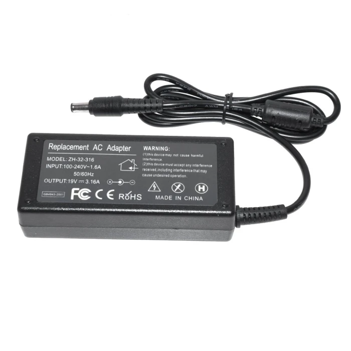 Makki зарядно за лаптоп заместител Laptop Adapter samsung 19V 3.16A 60W 5.5x3.0mm new - MAKKI-NA-SA-20