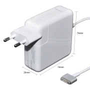 Makki зарядно за лаптоп заместител Laptop Adapter Apple - 16.5V 3.65A 60W T tip G2 MagSafe2 - MAKKI-NA-AP-34