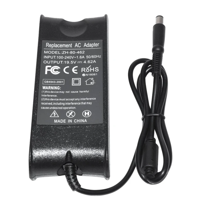 Makki зарядно за лаптоп заместител Laptop Adapter DELL 19.5V 4.62A 90W 7.4x5.0mm - MAKKI-NA-DE-12