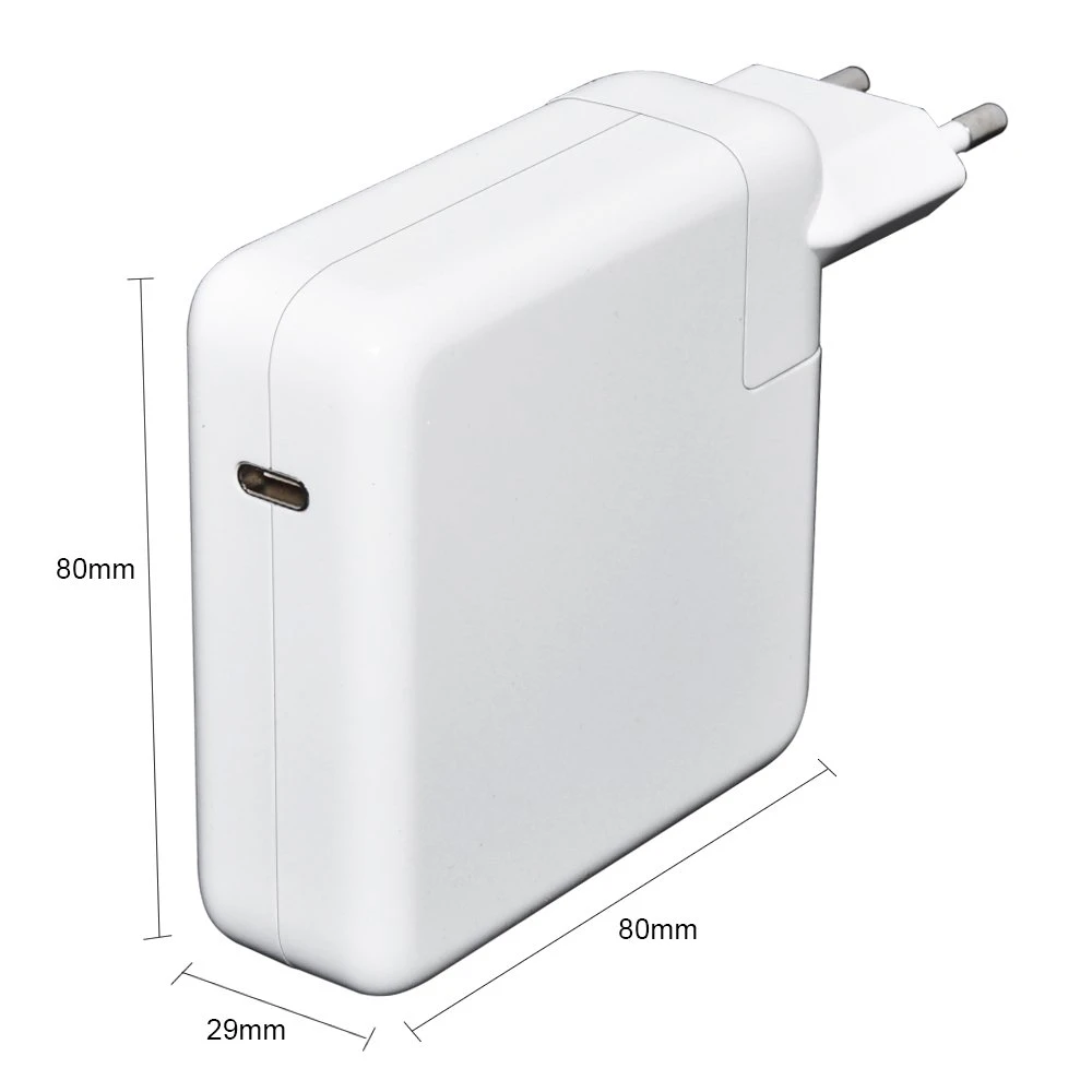 Makki зарядно за лаптоп заместител Laptop Adapter Apple - 87W TYPE-C With USB-C Cable - MAKKI-NA-AP-38