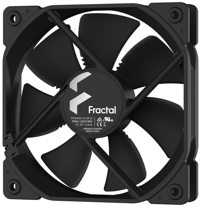 FRACTAL DESIGN Dynamic X2 GP-12 PWM Black