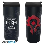 Термо чаша ABYSTYLE WORLD OF WARCRAFT Horde, Черен