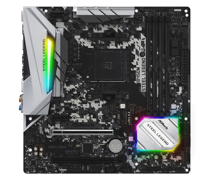 ASROCK B450M Steel Legend