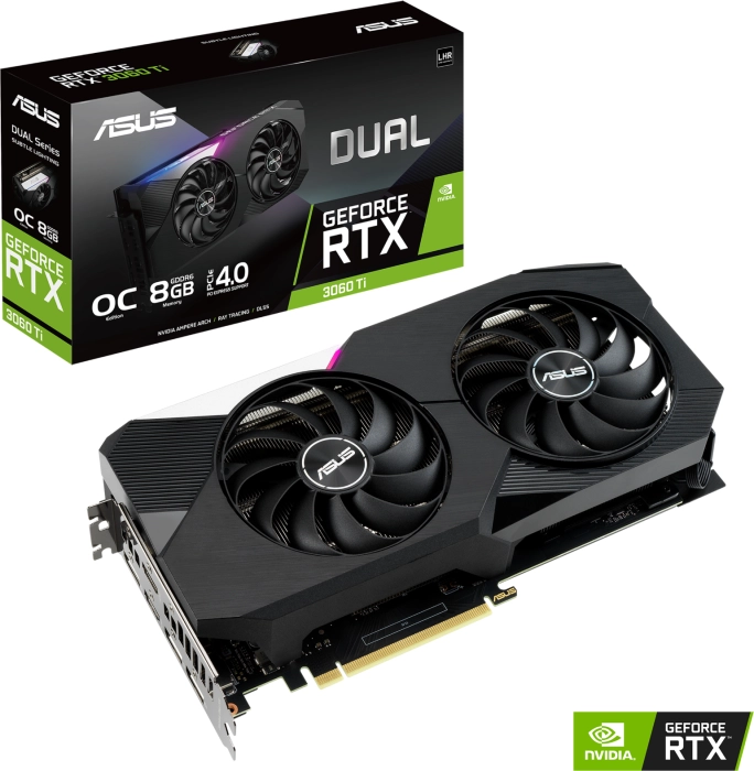 ASUS Dual GeForce RTX 3060 Ti V2 OC 8GB GDDR6