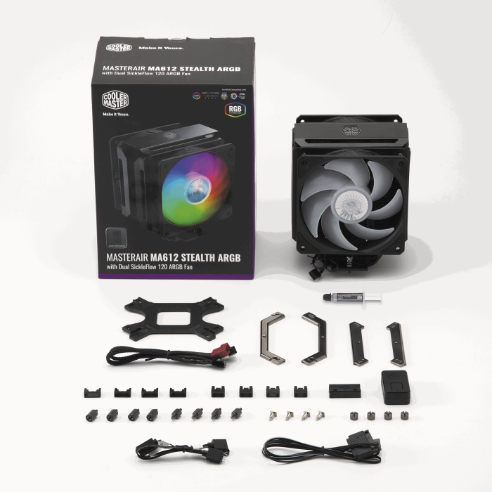 Cooler Master MasterAir MA612 Stealth ARGB