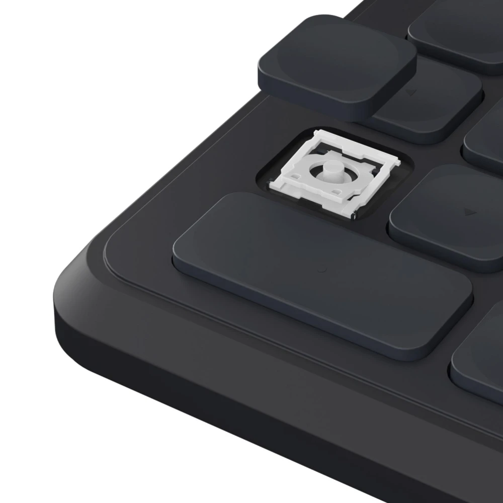 Безжична мини клавиатура за графичен таблет HUION Keydial KD100