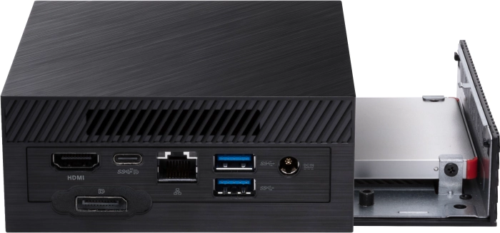 Комп.система ASUS Mini PC PN50-BBR747MDE1AC, AMD Ryzen 7 4700U, No RAM, No SSD, No HDD, INTEL 802.11AC (2*2)+ BT4.2, 10/100/1000 Mbps LAN, 1*M.2 Slot+ 1* 2.5" Slot, No OS
