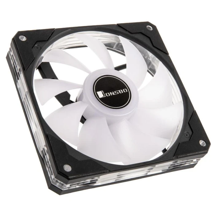 Вентилатор Jonsbo LF-120 PWM, ARGB, 120x120x25, Черен