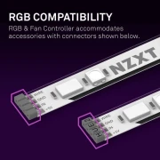 Контролер за Вентилатор NZXT RGB & Fan Controller AC-2RGBC-B1