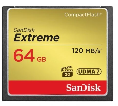 SANDISK  Extreme CompactFlash 64GB