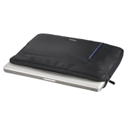 Калъф за лаптоп Hama "Cape Town", до 40 см (15,6"), черен/син