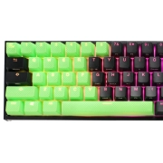 Капачки за механична клавиатура Ducky Green 31-Keycap Set Rubber Backlit Double-Shot US Layout