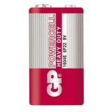 Цинк карбонова батерия GP Powercell 1604ER-S1, 6F22, 9V, 1 бр. shrink