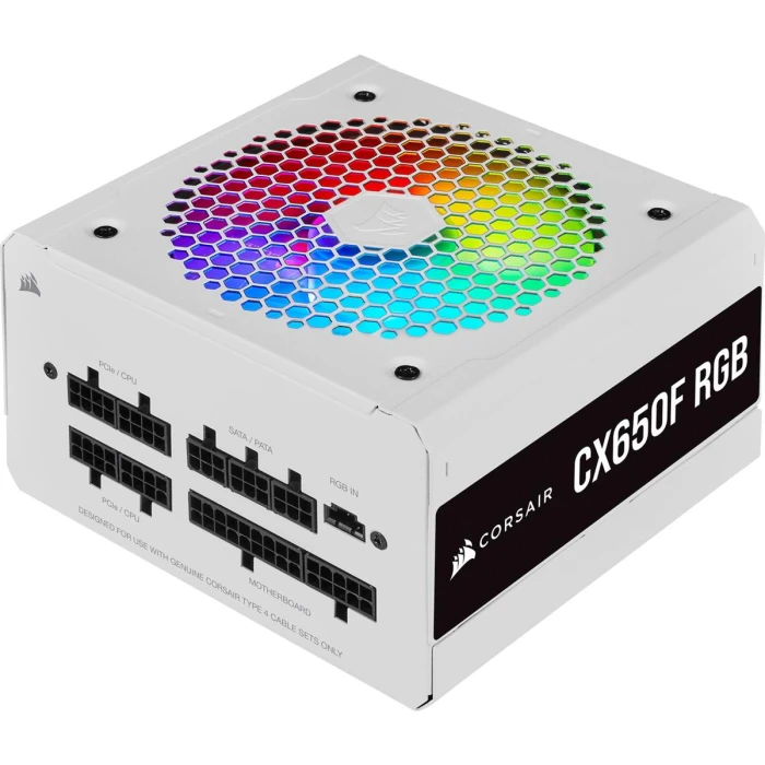 Corsair CX650F RGB White BRONZE 650W