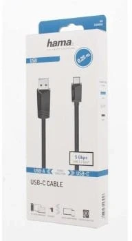 HAMA USB-C > USB-A 5Gbps - 0.25m