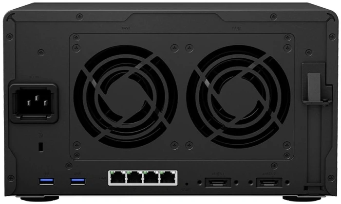 Мрежов сторидж Synology DS1621+, за 6 диска, до 108TB, 2.2GHz, 4GB, Гигабит, USB3.0