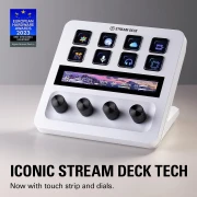 Контролер Elgato Stream Deck Plus - LCD Touch Panel White Edition