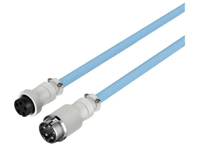 HyperX Coiled Cable USB-C Light Blue-White