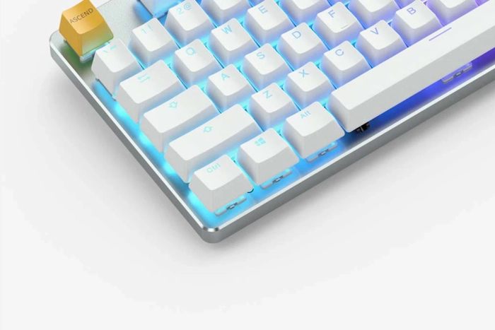 Glorious White Ice GMMK RGB