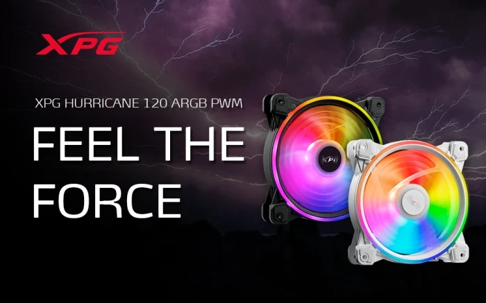 XPG HURRICANE 120 ARGB PWM White