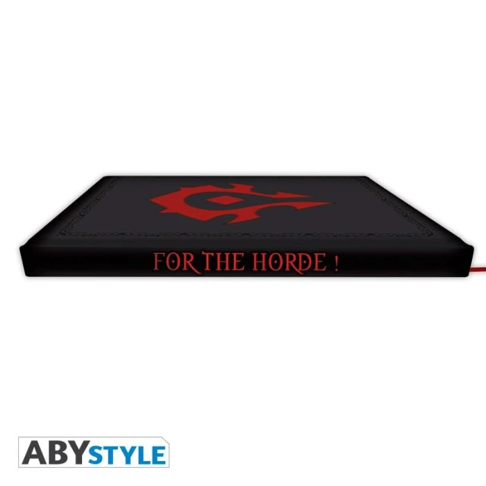 Тефтер ABYSTYLE WORLD OF WARCRAFT Horde A5, 180 страници