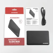 AXAGON EE25-SLC USB-C SLIDE box