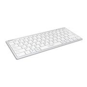 Безжична клавиатура A4TECH FBX51C FStyler, Bluetooth, 2.4 GHz, USB-C, Кирилизирана, Бял