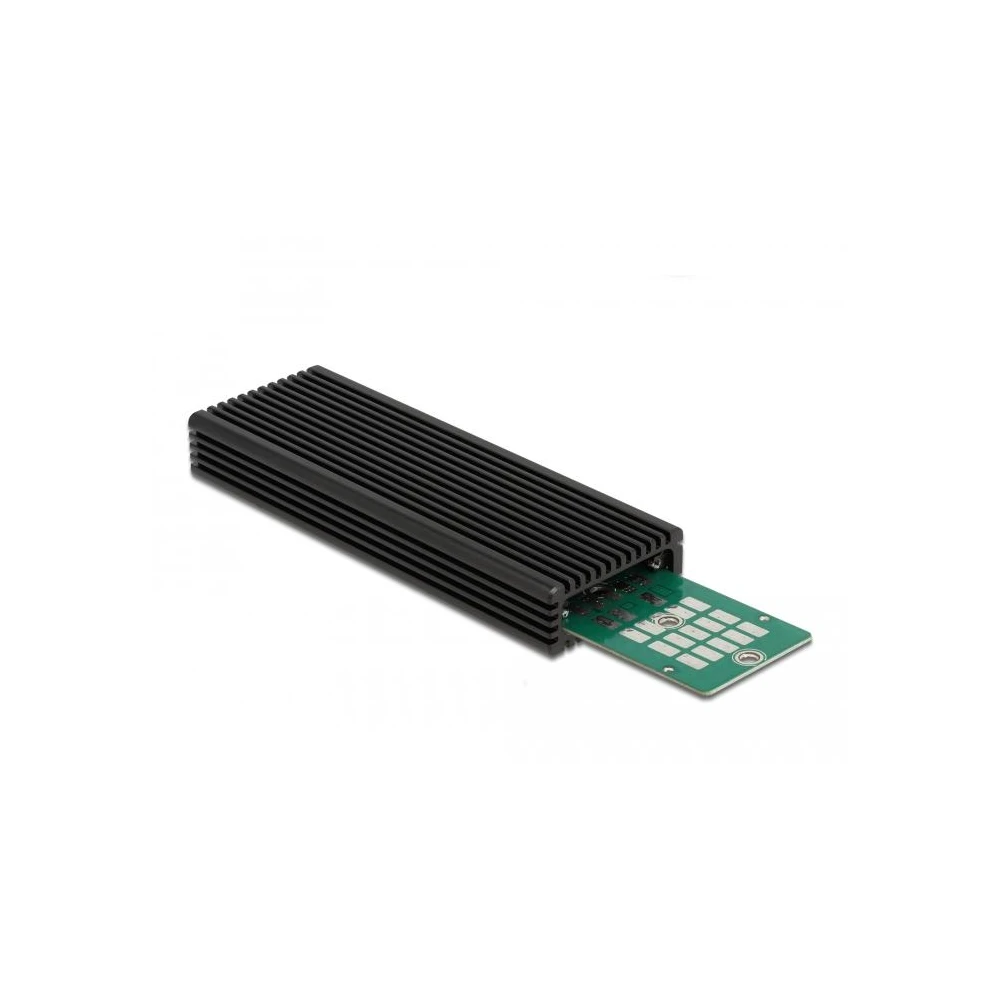 Външна чекмедже Delock за M.2 NVMe PCIe или SATA SSD, USB-C 3.2 Gen 2