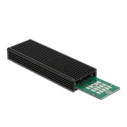 Външна чекмедже Delock за M.2 NVMe PCIe или SATA SSD, USB-C 3.2 Gen 2