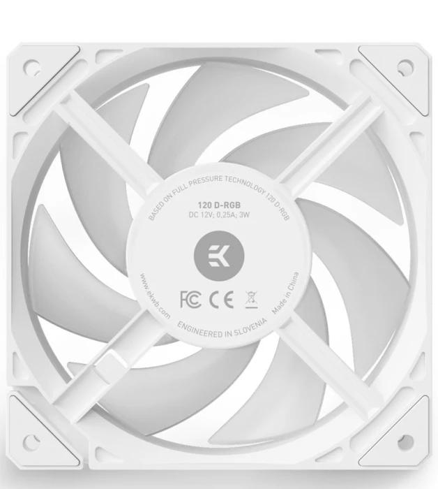 EKWB EK-Loop Fan FPT 120 D-RGB White