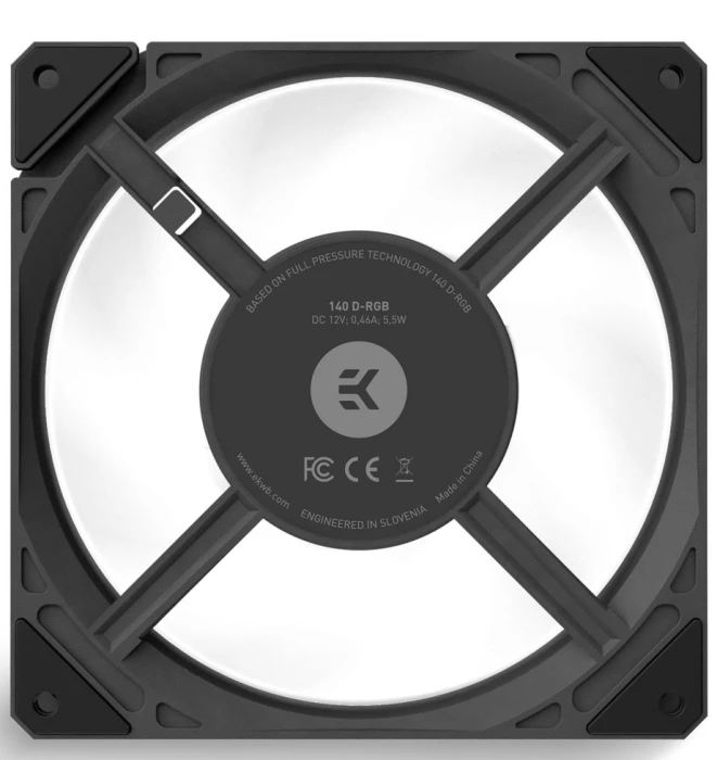 EKWB EK-Loop Fan FPT 140 D-RGB Black