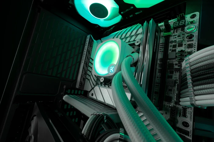 EKWB EK-Nucleus AIO CR360 Lux D-RGB - White
