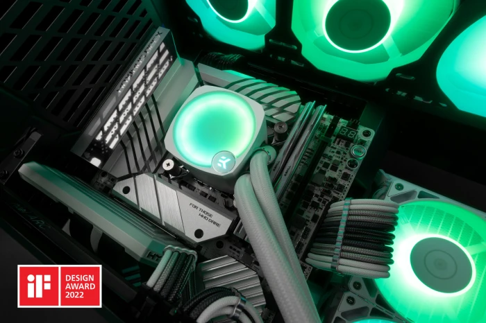 EKWB EK-Nucleus AIO CR360 Lux D-RGB - White
