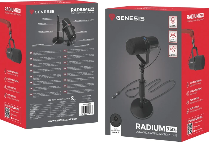 Genesis Radium 750D USB|XLR