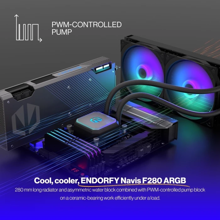 ENDORFY Navis F280 ARGB - Black